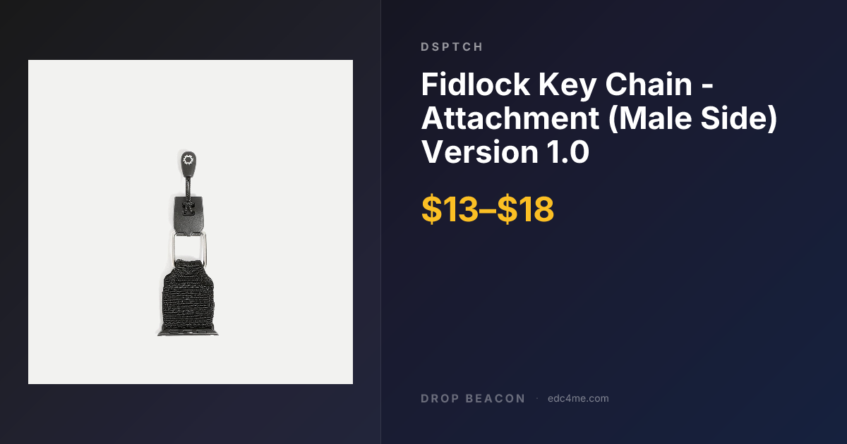 Fidlock Key Chain - Attachment (Mal… — DSPTCH — $13 | Drop Beacon