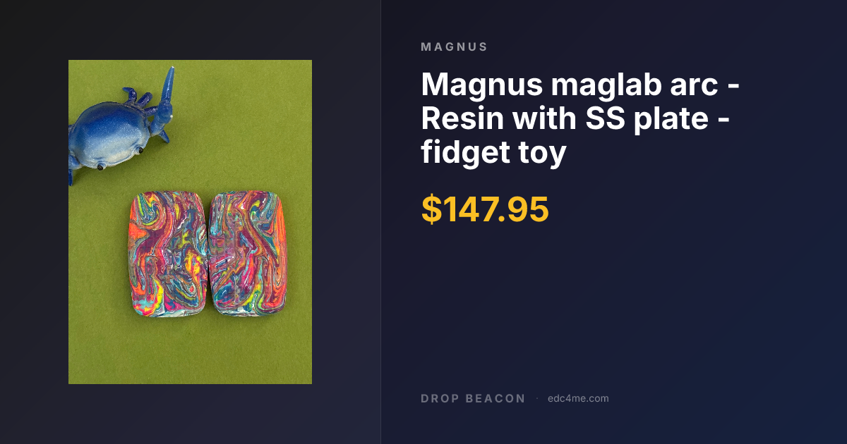 Magnus maglab arc - Resin wit… — Magnus — Sold Out | Drop Beacon