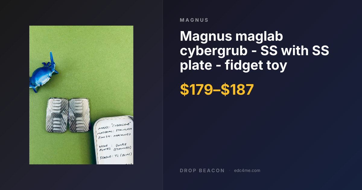 Magnus maglab cybergrub - SS with S… — Magnus | Drop Beacon