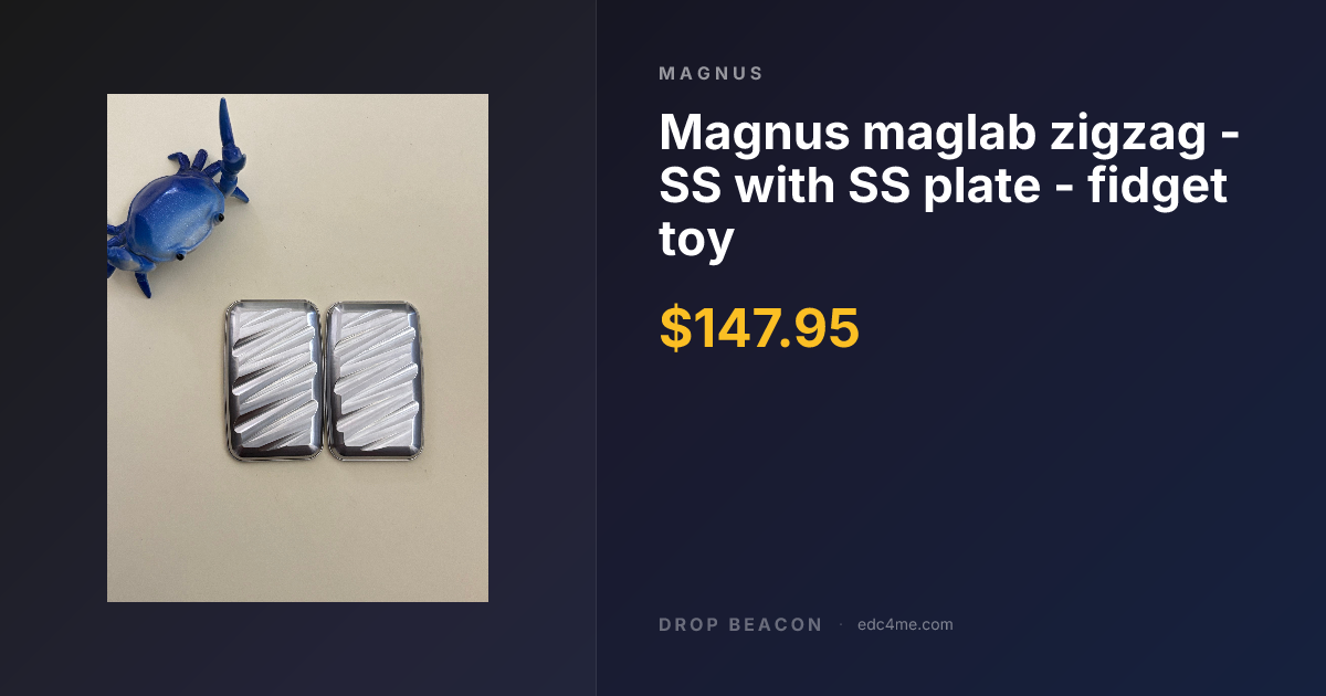 Magnus maglab zigzag - SS with SS p… — Magnus | Drop Beacon