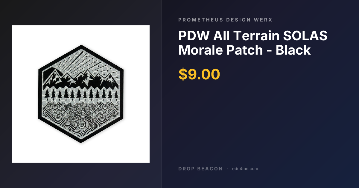 PDW All Terrai… — Prometheus Design Werx — Sold Out | Drop Beacon