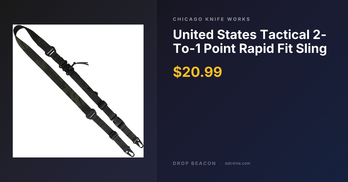 United States Tacti… — Chicago Knife Works — $22.90 | Drop Beacon